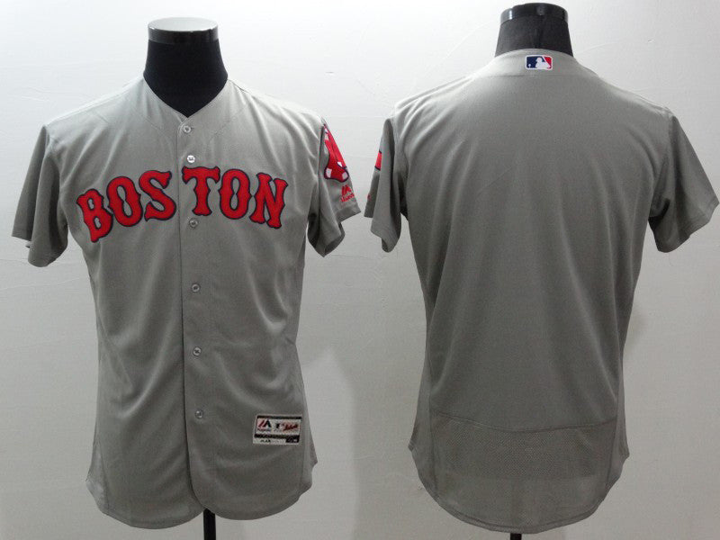 Custom Boston Red Sox grey jersey
