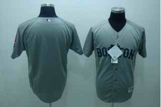 Custom Boston Red Sox grey jersey