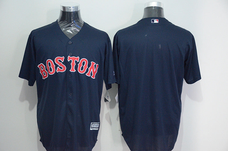 Custom Boston Red Sox navy jersey