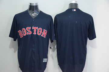 Custom Boston Red Sox navy jersey