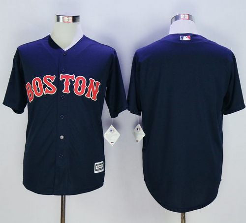 Custom Boston Red Sox navy jersey