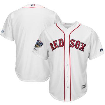 Custom Boston Red Sox white Home jersey