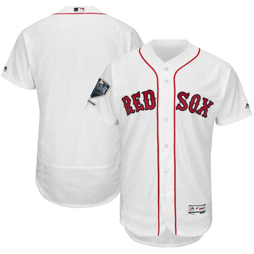 Custom Boston Red Sox white Home jersey