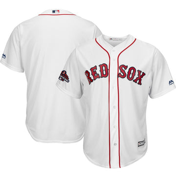 Custom Boston Red Sox white jersey