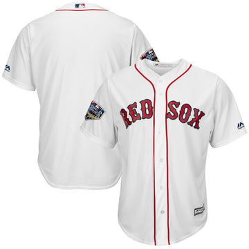 Custom Boston Red Sox white jersey