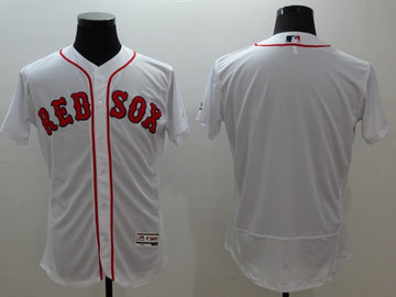 Custom Boston Red Sox white jersey