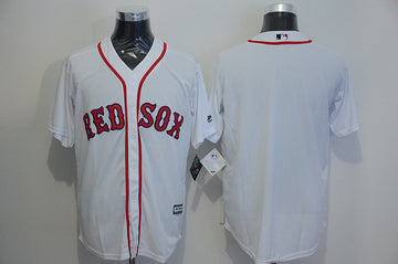Custom Boston Red Sox white jersey