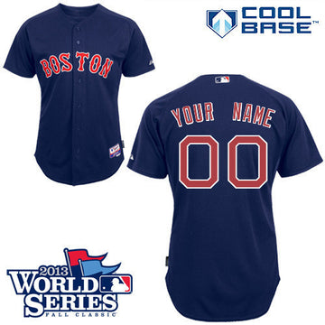 Boston Red Sox blue jersey