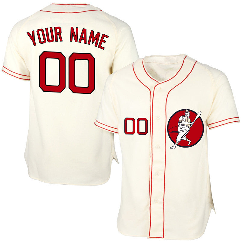 Boston Red Sox cream jersey