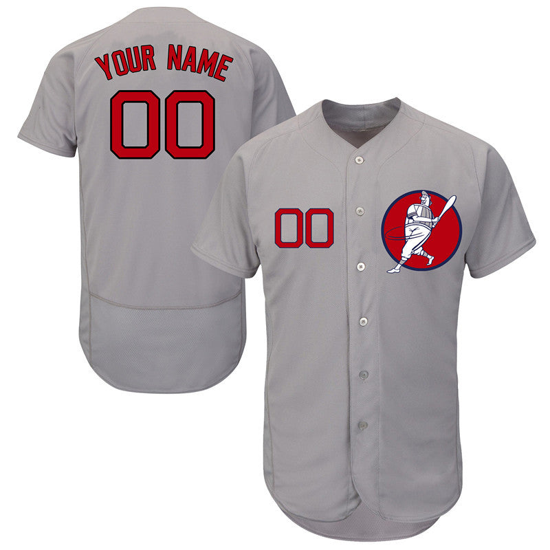 Boston Red Sox gray jersey
