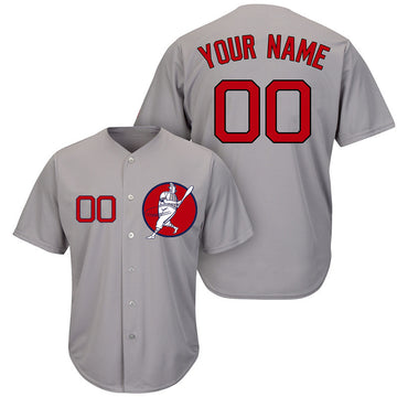 Boston Red Sox gray jersey