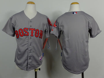 Boston Red Sox grey jersey