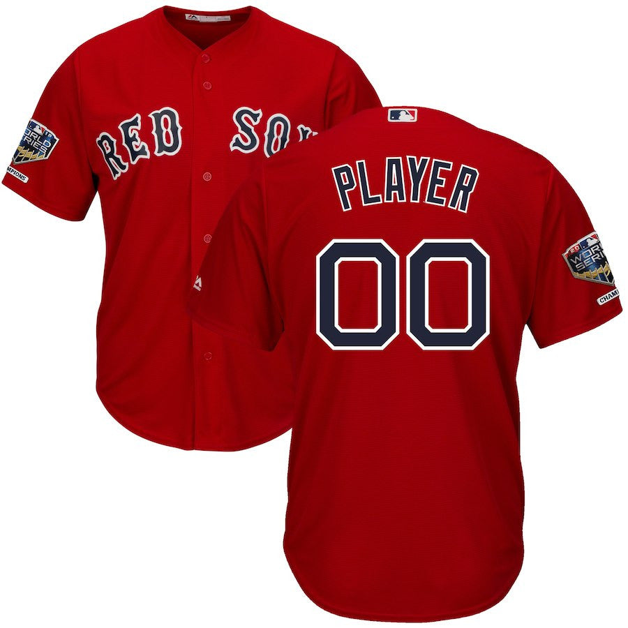 Boston Red Sox scarlet Alternate jersey