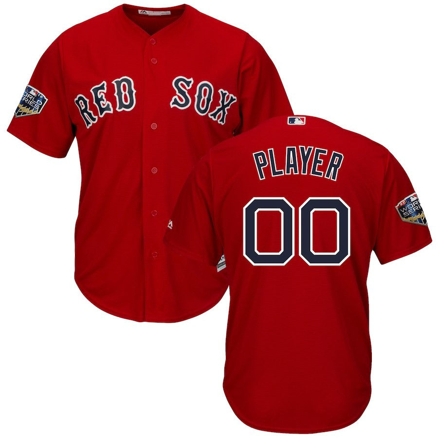 Boston Red Sox scarlet jersey