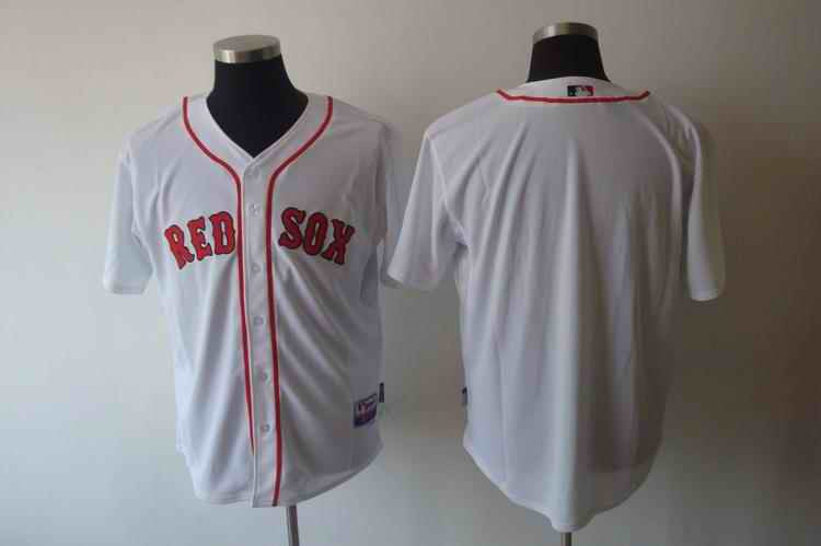 Boston Red Sox white jersey