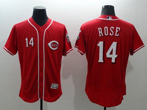 Pete Rose Cincinnati Reds red Authentic jersey