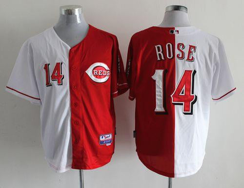 Pete Rose Cincinnati Reds red Fashion jersey