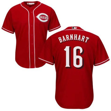 Tucker Barnhart Cincinnati Reds red jersey