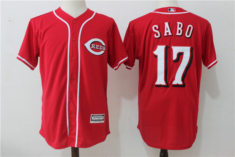 Chris Sabo Cincinnati Reds red jersey
