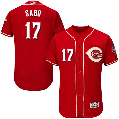 Chris Sabo Cincinnati Reds red jersey
