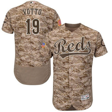 Joey Votto Cincinnati Reds camo Camo jersey
