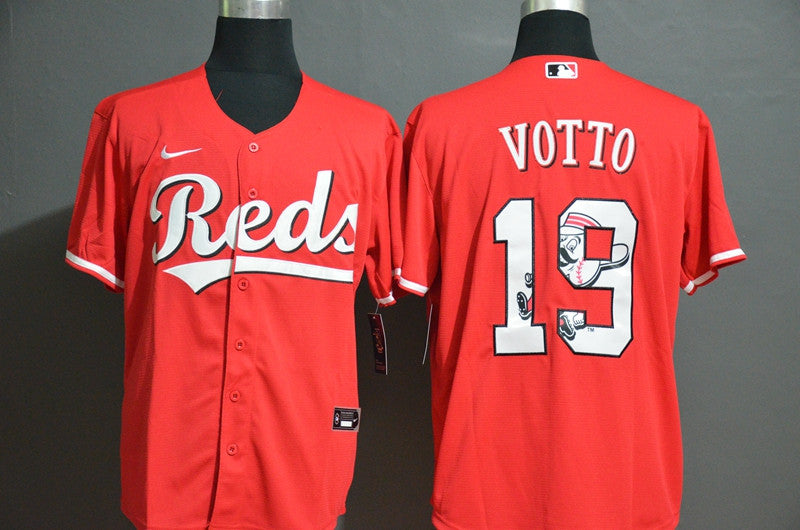 Joey Votto Cincinnati Reds red Fashion jersey