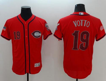 Joey Votto Cincinnati Reds red Fashion jersey
