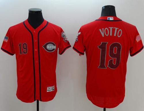 Joey Votto Cincinnati Reds red Fashion jersey