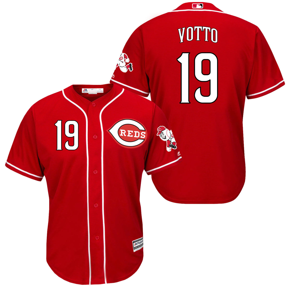 Joey Votto Cincinnati Reds red jersey