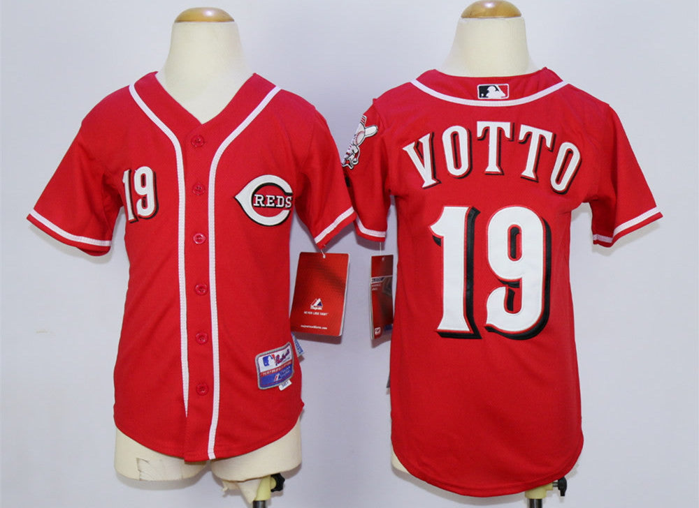 Joey Votto Cincinnati Reds red jersey