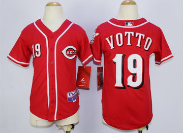 Joey Votto Cincinnati Reds red jersey