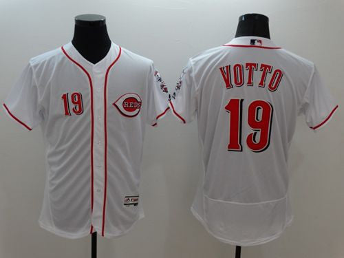 Joey Votto Cincinnati Reds white Authentic jersey