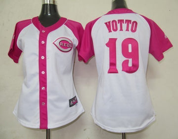 Joey Votto Cincinnati Reds white Fashion jersey