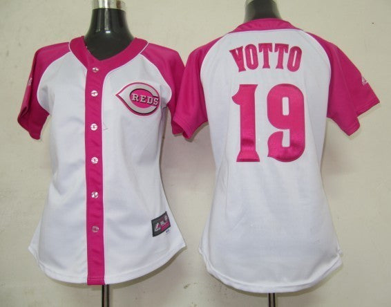 Joey Votto Cincinnati Reds white Fashion jersey