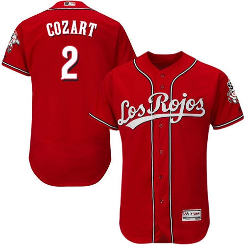 Zack Cozart Cincinnati Reds red Alternate jersey