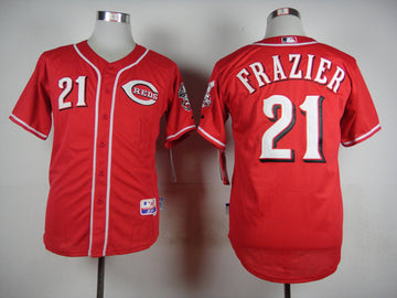 Frazier Cincinnati Reds red jersey