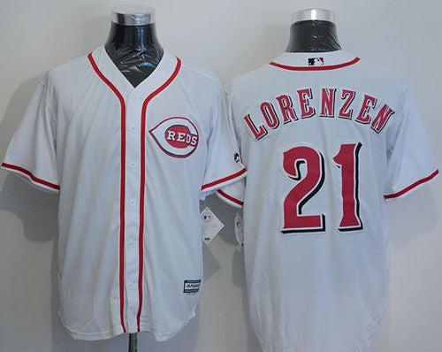 Michael Lorenzen Cincinnati Reds white jersey