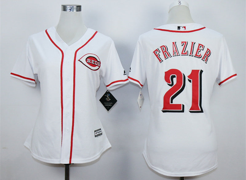 Todd Frazier Cincinnati Reds white jersey