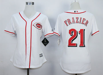 Todd Frazier Cincinnati Reds white jersey