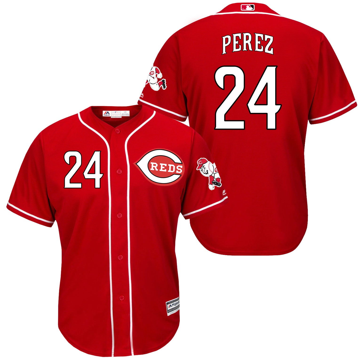 Tony Perez Cincinnati Reds red jersey