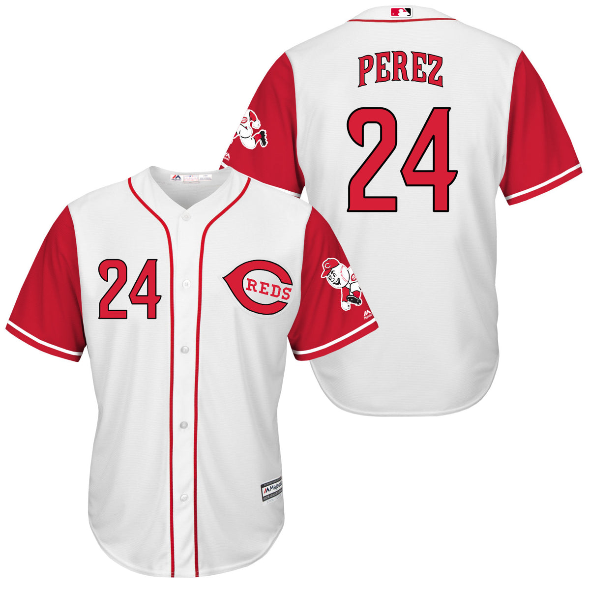 Tony Perez Cincinnati Reds white jersey