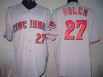 Rolen Cincinnati Reds grey jersey