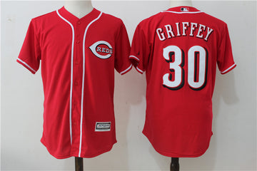 Ken Griffey Jr Cincinnati Reds red jersey
