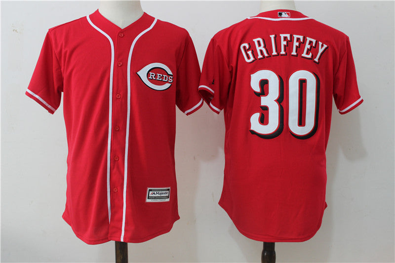Ken Griffey Jr Cincinnati Reds red jersey
