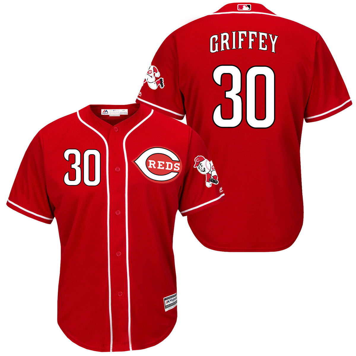 Ken Griffey Jr Cincinnati Reds red jersey