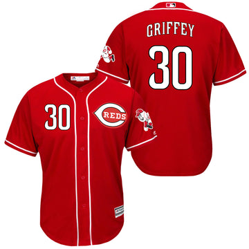 Ken Griffey Jr Cincinnati Reds red jersey