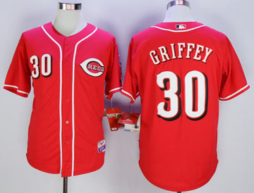 Ken Griffey Cincinnati Reds red jersey