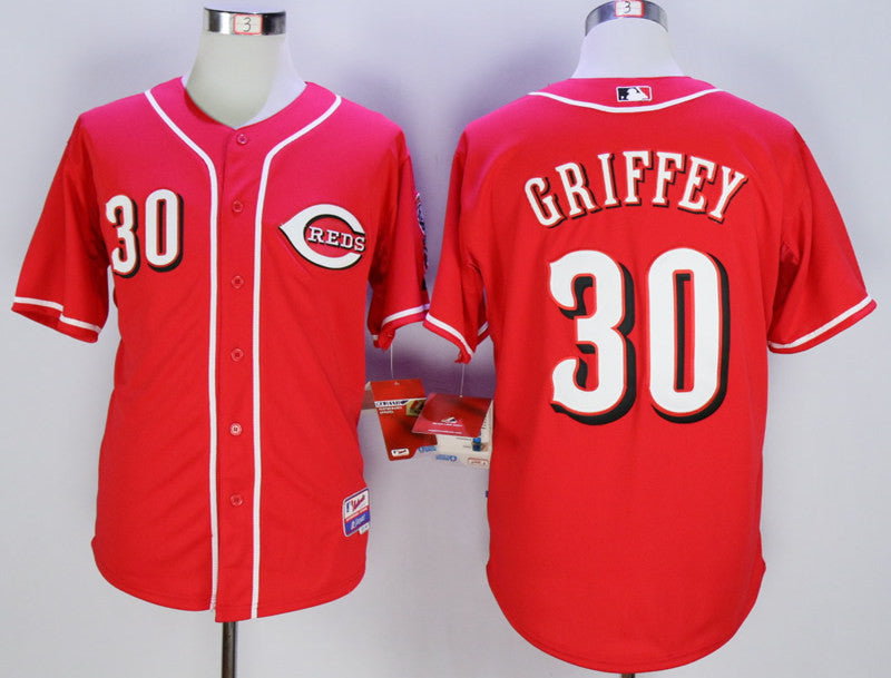 Ken Griffey Cincinnati Reds red jersey