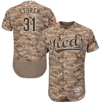 Drew Storen Cincinnati Reds camo Camo jersey