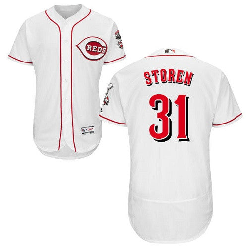 Drew Storen Cincinnati Reds white jersey